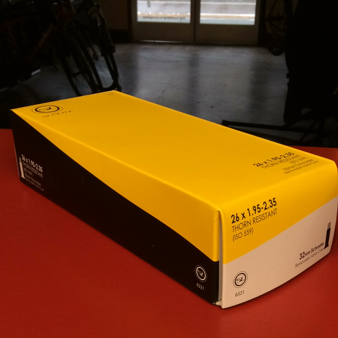 Sunlite bike tubes (thorn resistant) 26/1.25-2.25