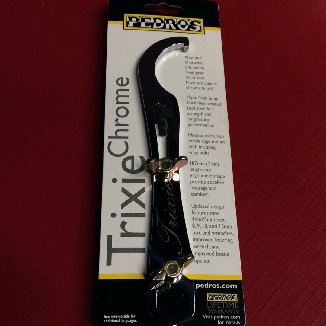Pedro’s trixie fixedgear tool chrome